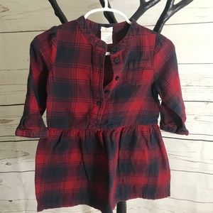 Crewcuts plaid dress - 2T